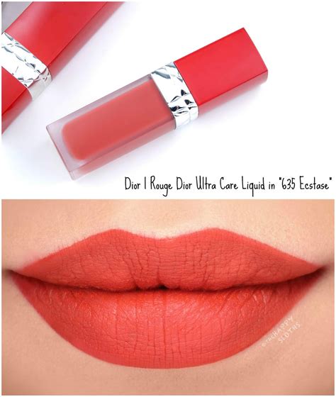 dior ultra care liquid swatches|DIOR Ultra Care Liquid Lipstick: The Review & Swatches.